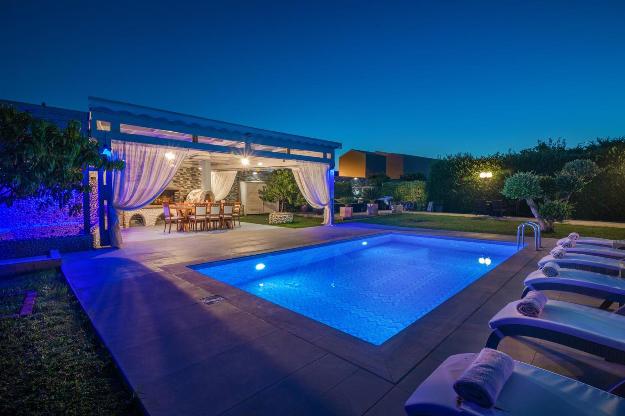 Shameti - Private With Pool And Billiards Near By Mana Gers Villa Zakynthos